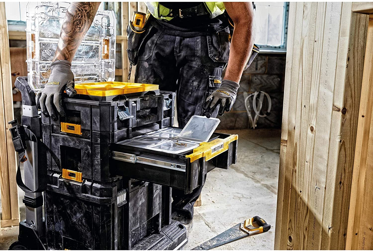 EAN 3253561707056 - DeWALT ‎DWST1-70705 Plata, Amarillo imagen 14