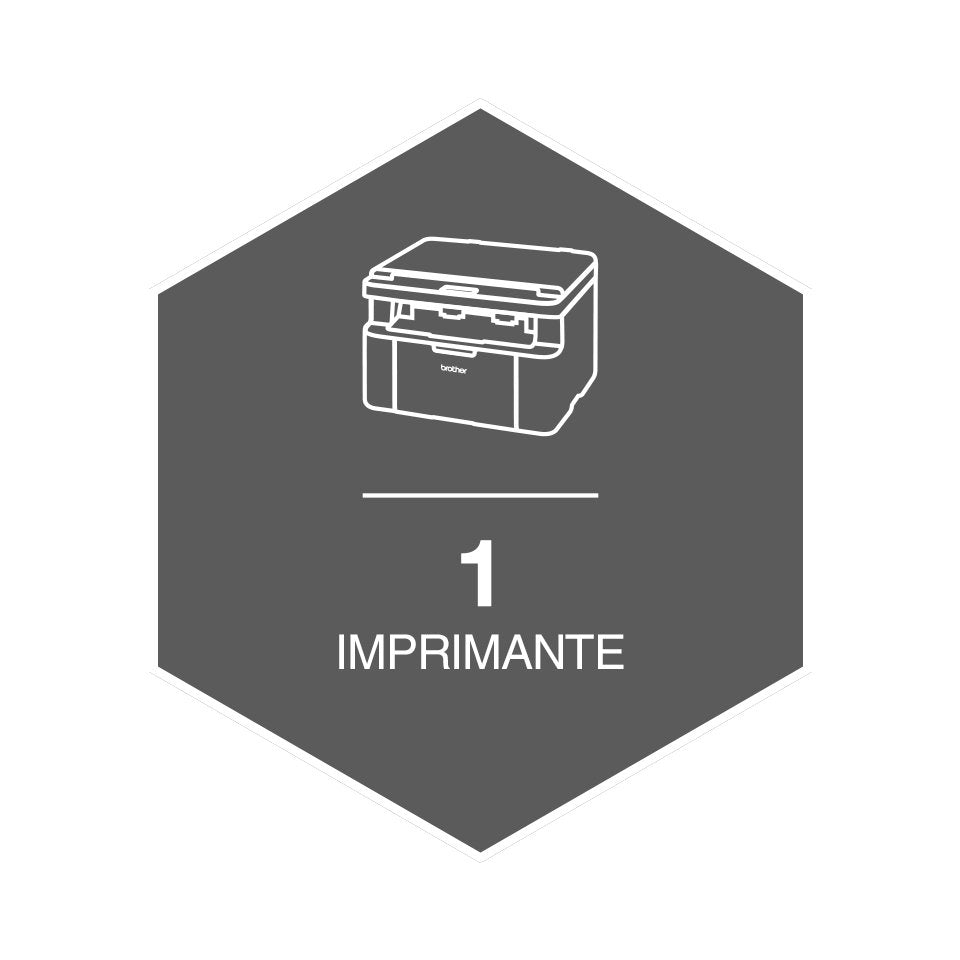 EAN 4977766792943 - Brother DCP-1612WVB impresora multifunción Laser A4 2400 x 600 DPI 20 ppm Wifi imagen 5