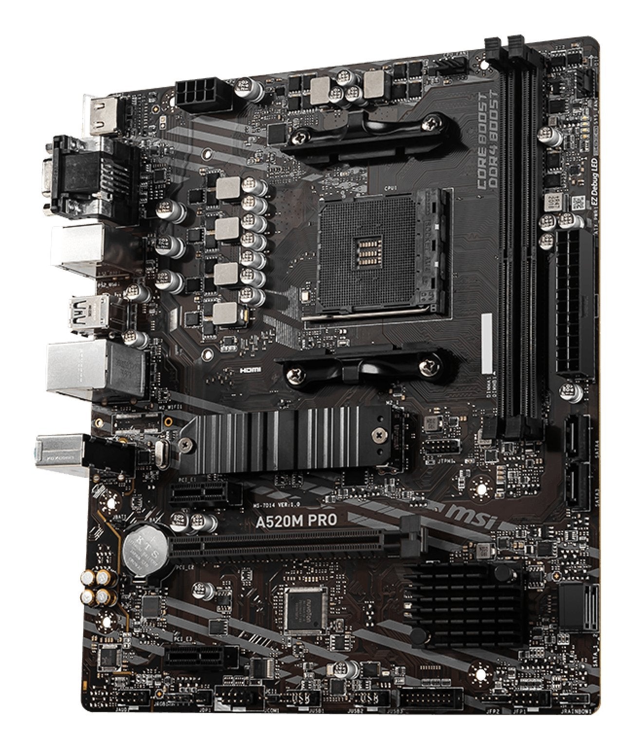 Placa Base Msi A520m Pro A520 Ddr4 Am4 7d14-005r Retail