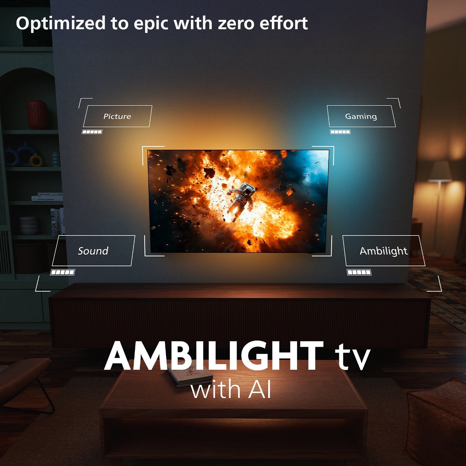 EAN 8718863046913 - Philips 65OLED910/12 Televisor 165,1 cm (65") 4K Ultra HD Smart TV Wifi Metálico imagen 5