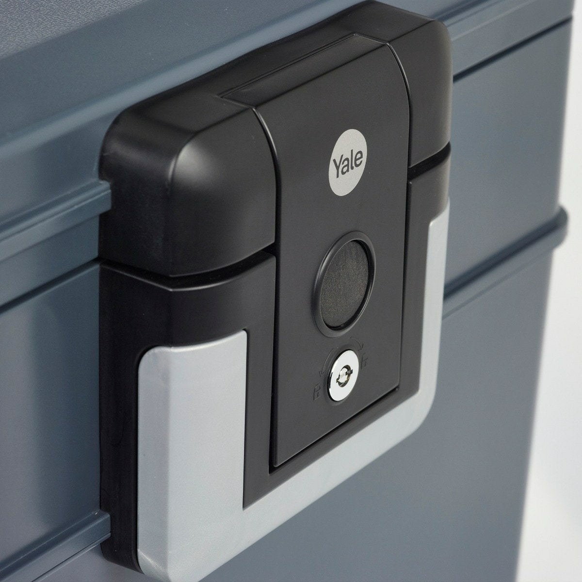 Caja De Seguridad Yale Yfwc/154/Kb1  Pequeña 4 L Plástico Gris