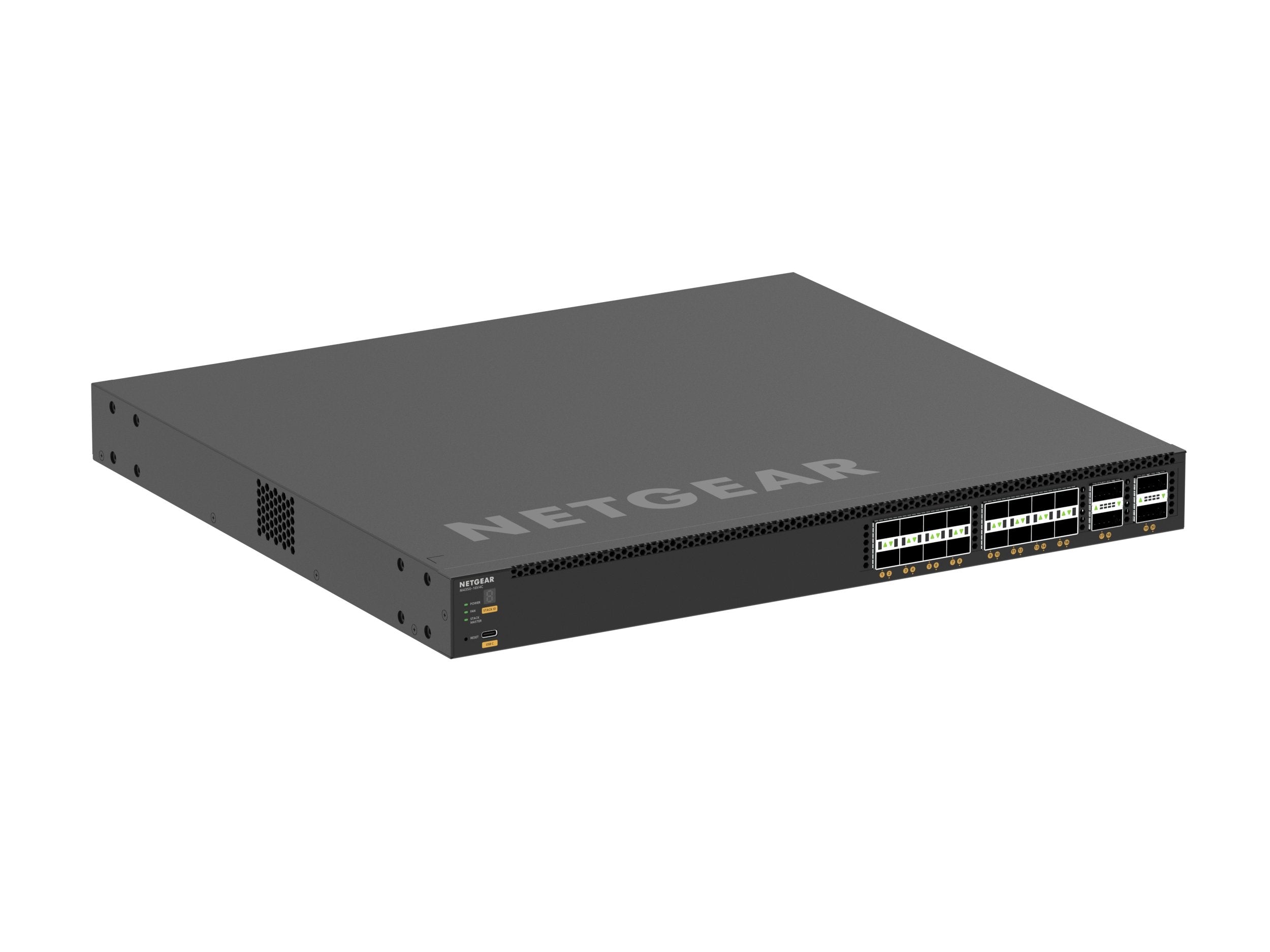 Netgear M4350-16v4c Switch Vsm4320c 16xsfp28 4xqsfp Gestionado L3 Negro