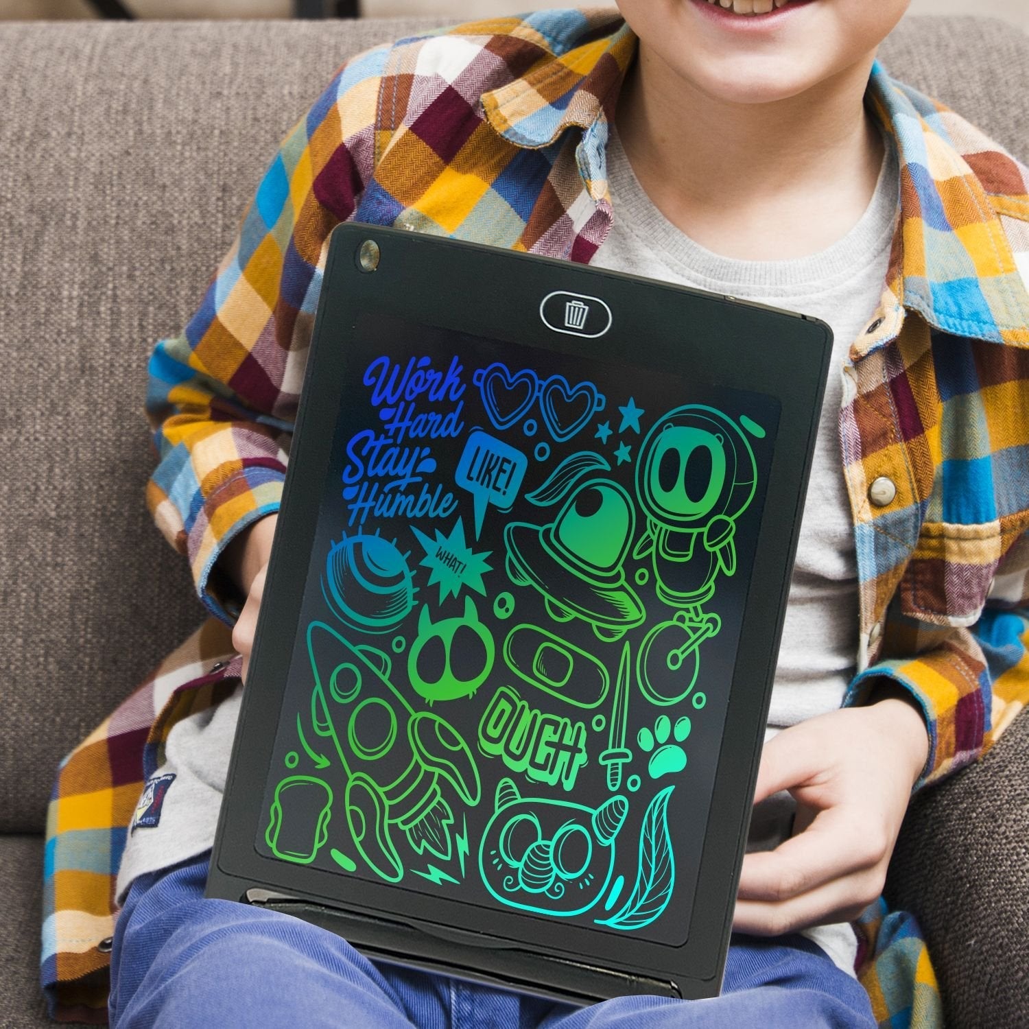 Mad Monkey - Multi Colour Tablet Sketch Pad