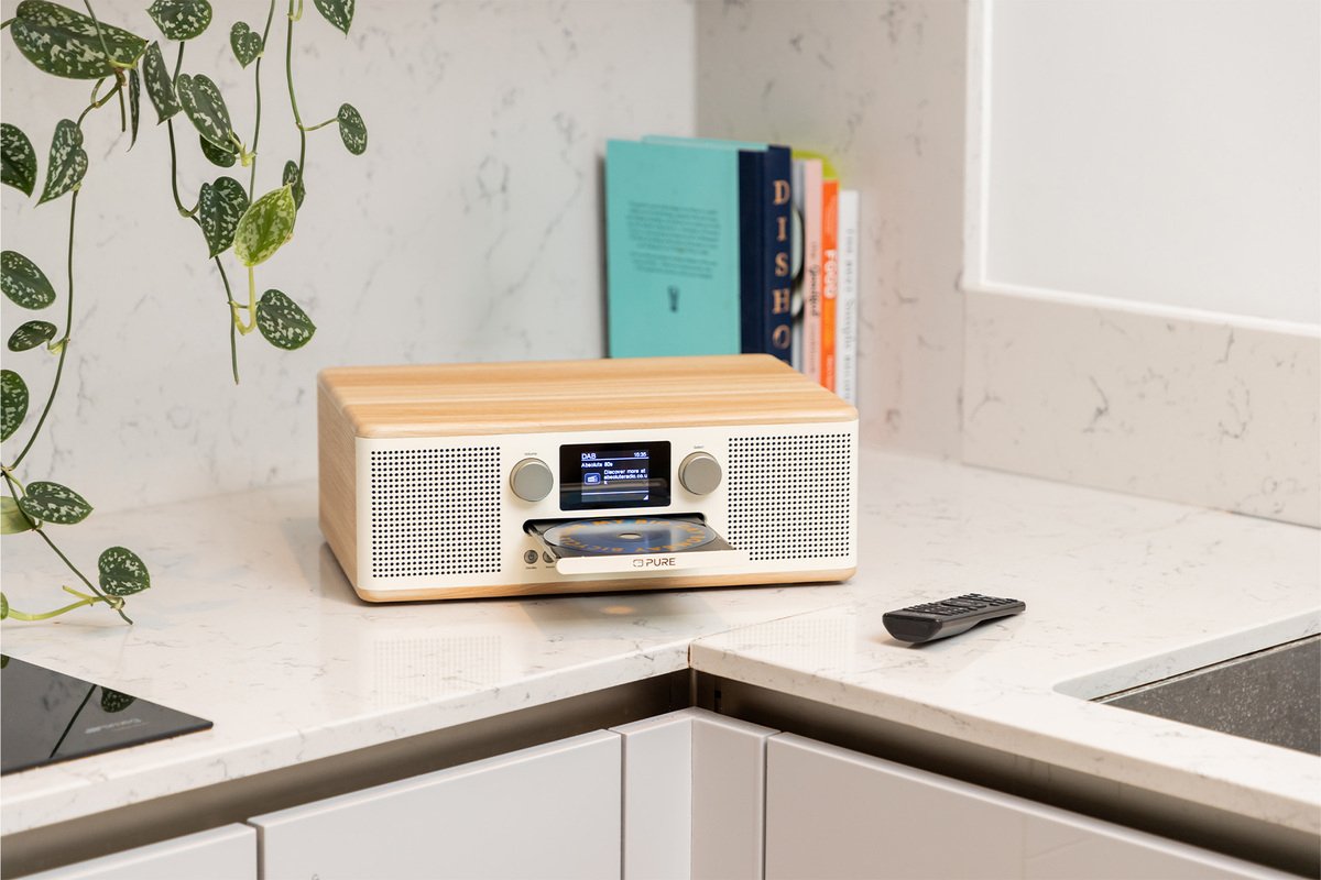 Pure Classic C-D6 Digitalradio White Oak Eu Uk