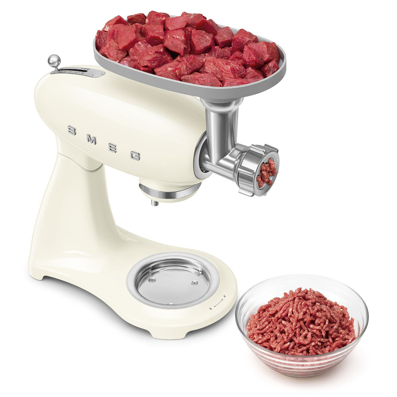 Smeg Küchenmaschine Multif. Smf05creu, 4.8l, 1000w, Cremefarben
