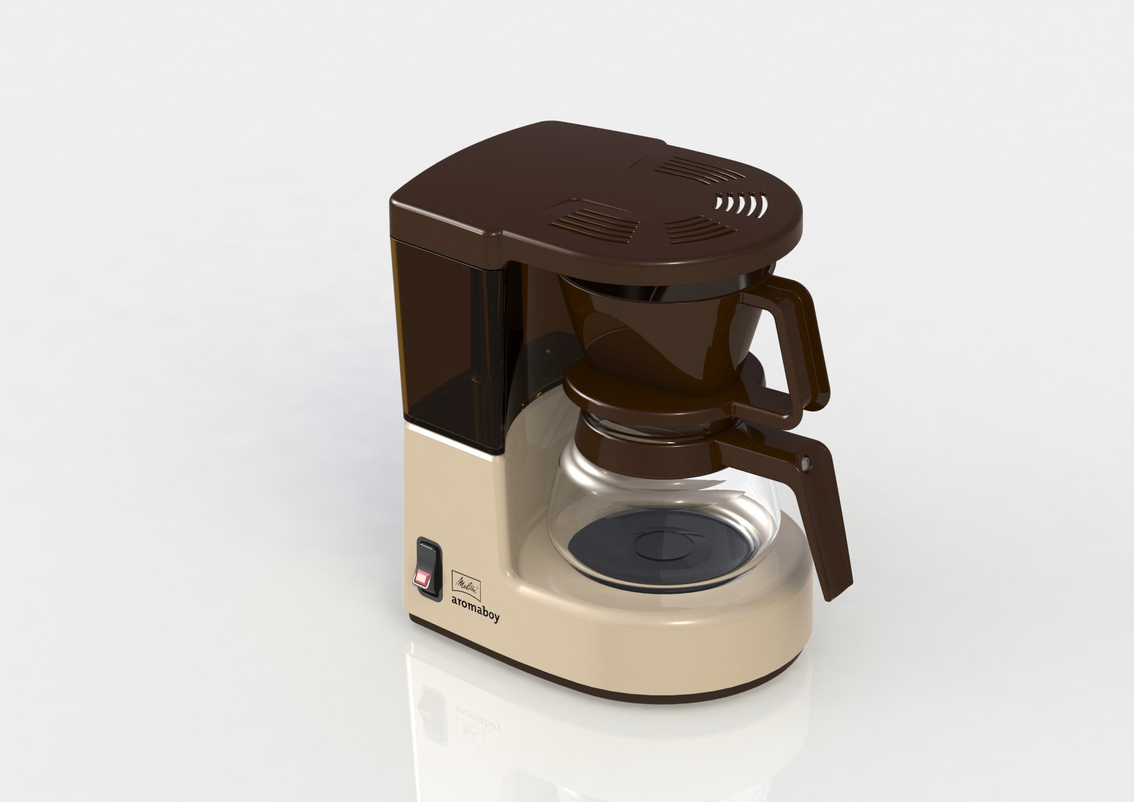 Cafetera Melitta 1015-03 Aromaboy Beige/Marrón