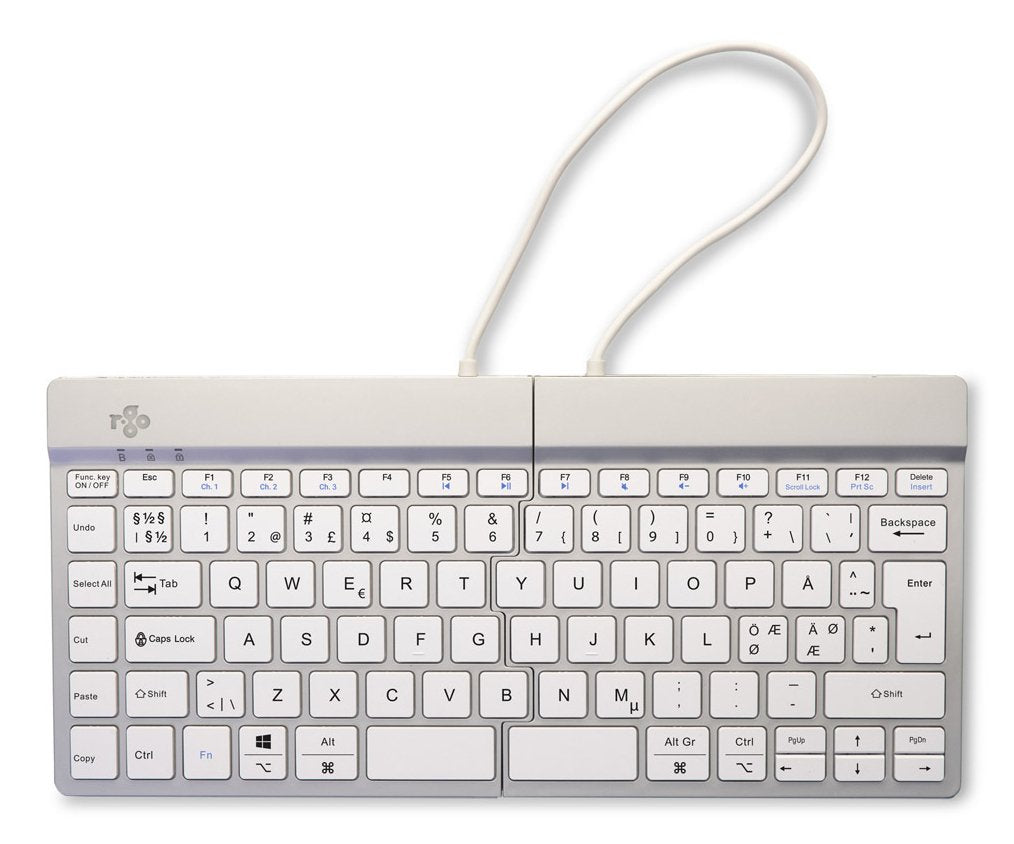 EAN 8719274492146 - R-Go Tools RGOSBNDWLWH teclado Oficina Nórdico imagen 5