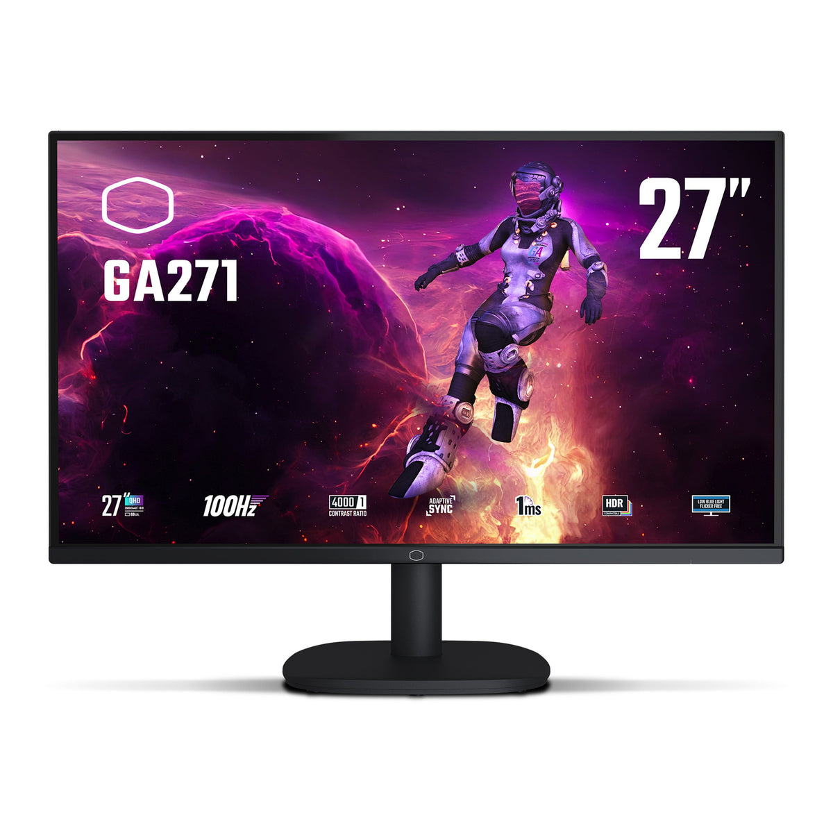Cooler Master 68,6cm 27" Ga271 16:09 Va+Dp+Hdmi Wqhd 100hz