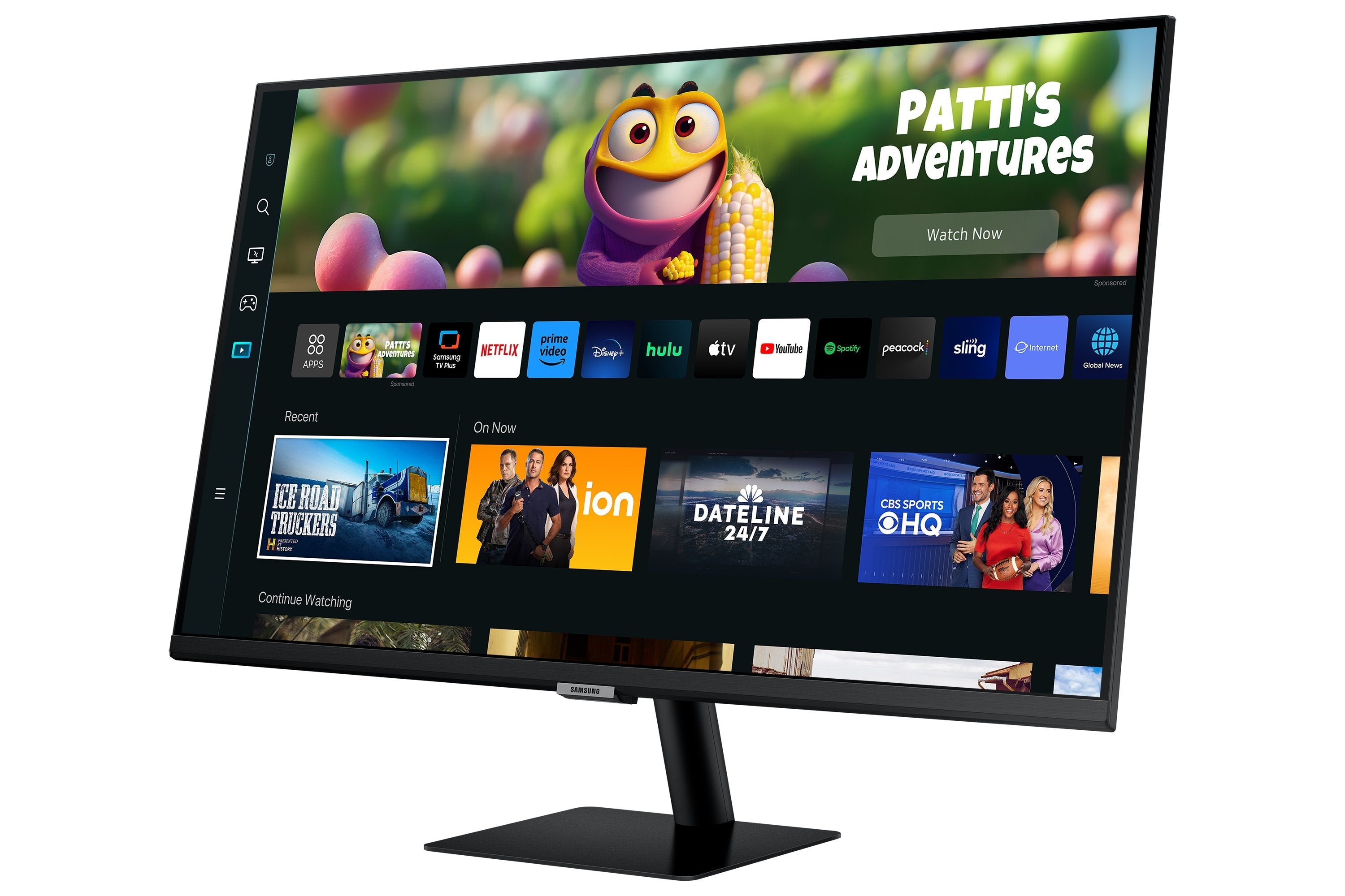 Smart Monitor Samsung M5 M50c S27cm500eu 27' Full Hd Smart Tv Multimedia Negro