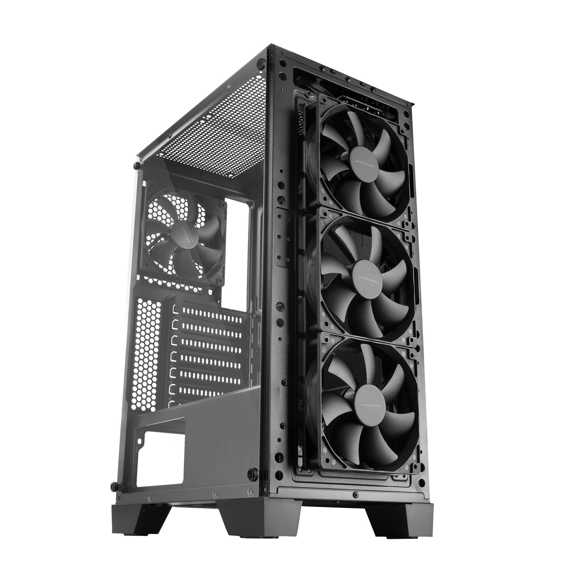 Caja Pc Marsgaming Atx Mc-Master Negro