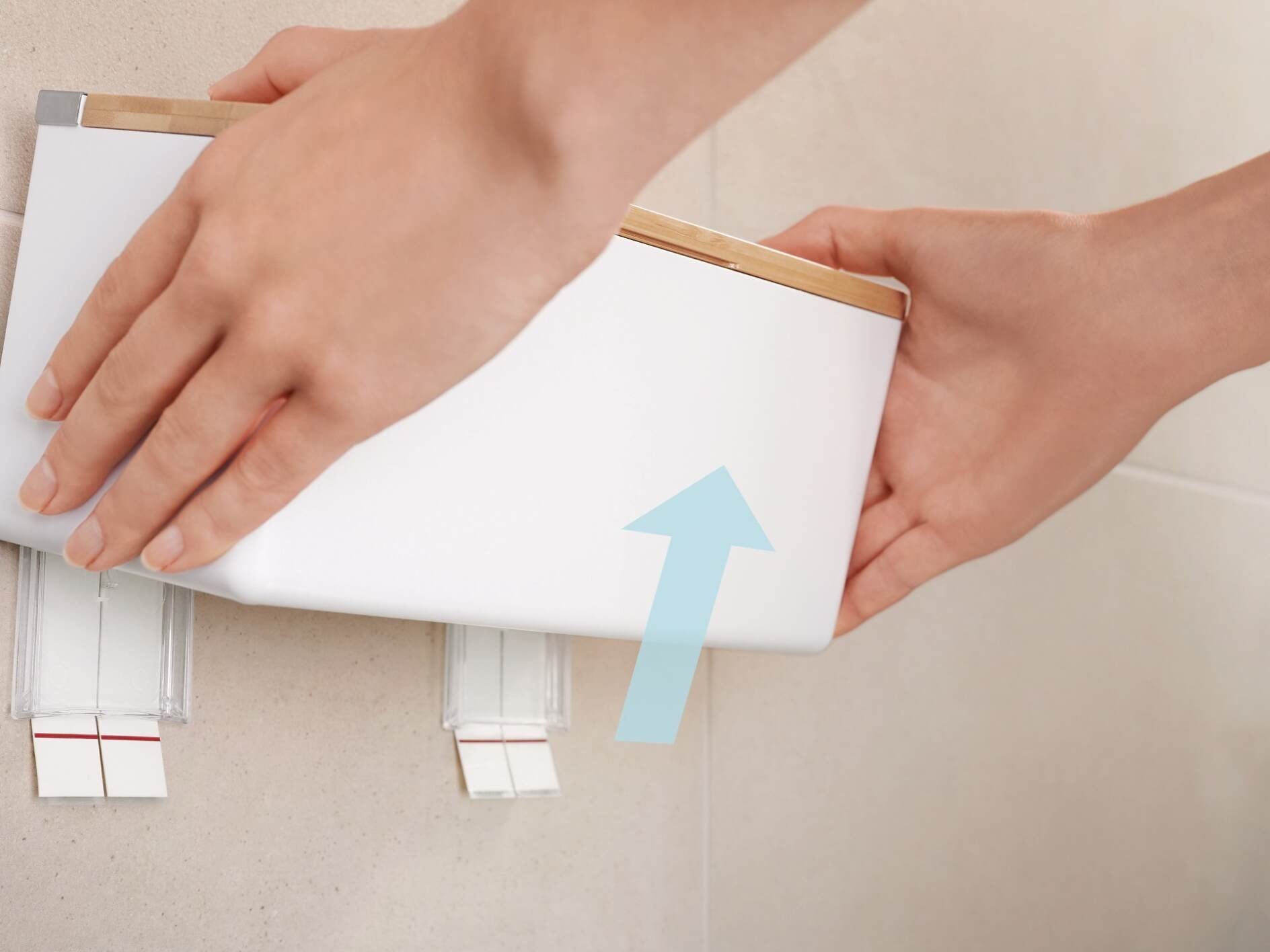 EAN 4063565154157 - TESA BABOO Beige, Blanco Plástico Organizador de baño imagen 7