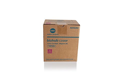 Toner Konica Minolta Tnp-50m | 5000 Pages | Magenta | Bizhub C3100p