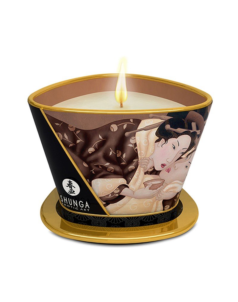 Shunga Vela Masaje Chocolate
