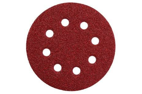 Metabo 25 Adhesive Sanding Sheets 125 Mm Assorted