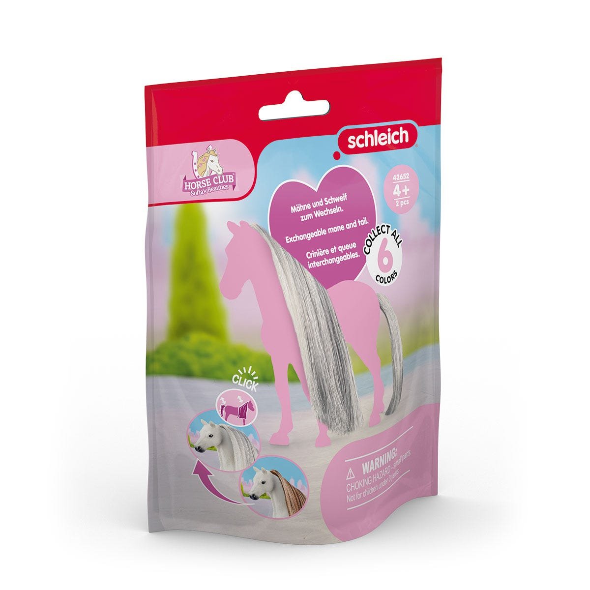Schleich Horse Club Sofia'S Beauties - Belleza Del Cabello Caballos Gris 42652