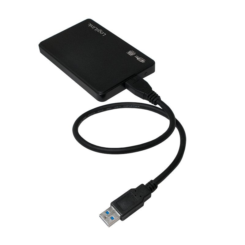 Logilink Caja Externa 2,5\1 Usb 3.0 Sata Negro Ua0256
