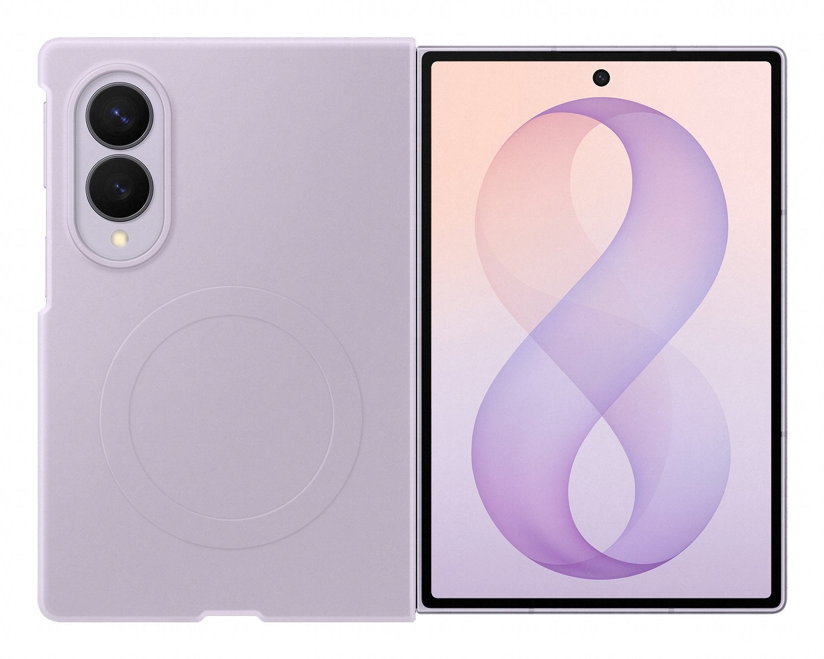 Samsung Silicone Magnet Case Fr Galaxy Fold8, Violet