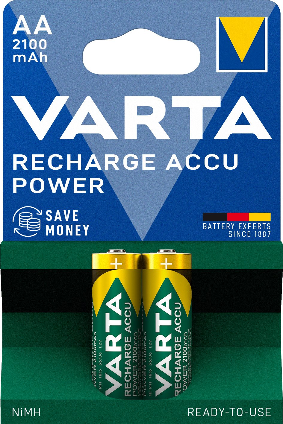 EAN 4008496550654 - Varta Longlife Batería recargable AA Níquel-metal hidruro (NiMH) imagen 3