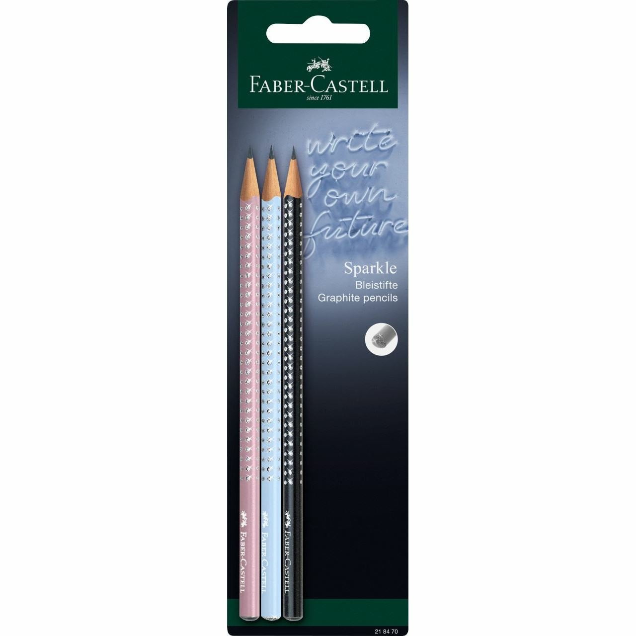 Lápiz  Faber-Castell 218470 De Grafito 3 Pieza(S)