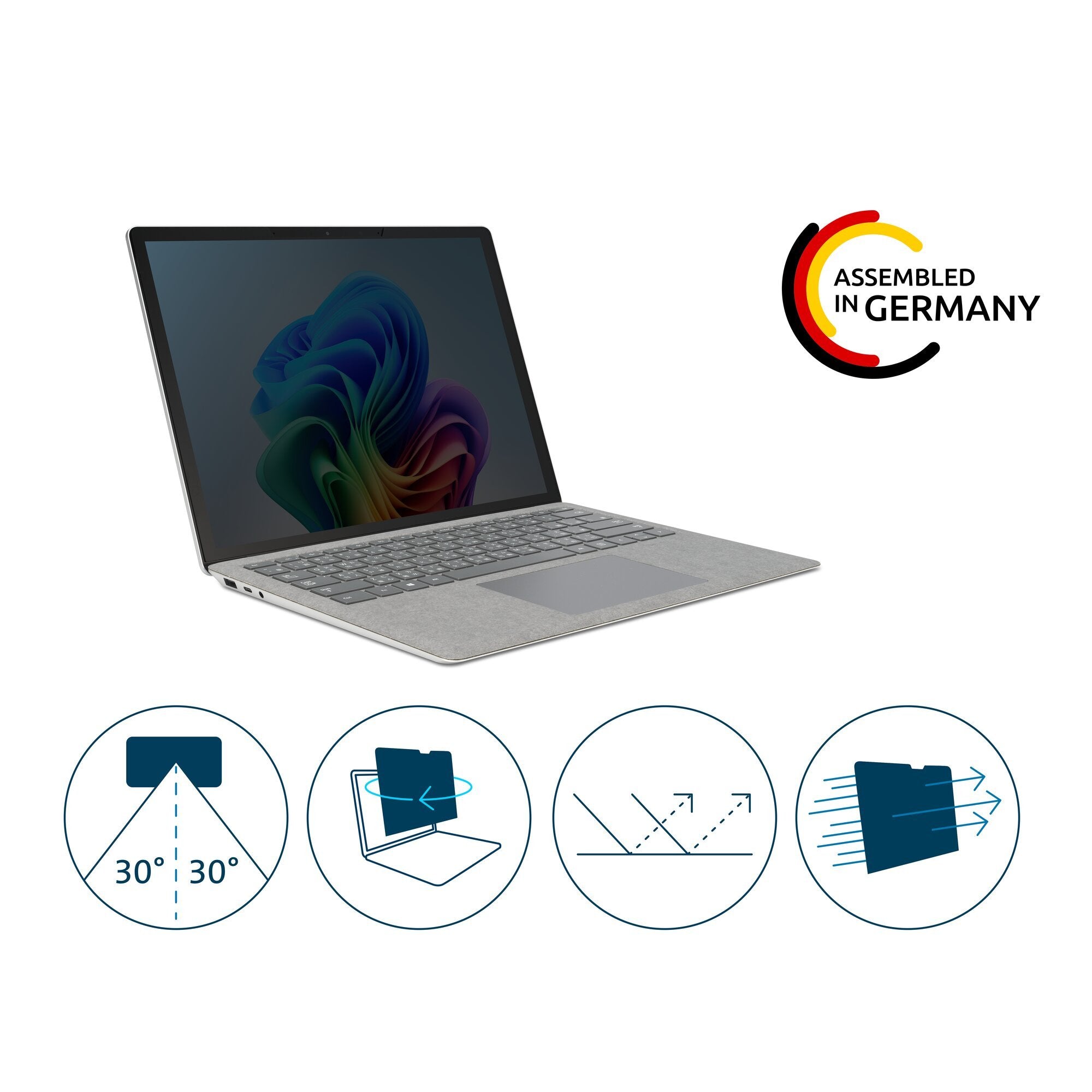 EAN 4049793087603 - Kensington 628994 filtro para monitor 35 cm (13.8") Portátil Filtro de privacidad para pantallas sin marc imagen 10