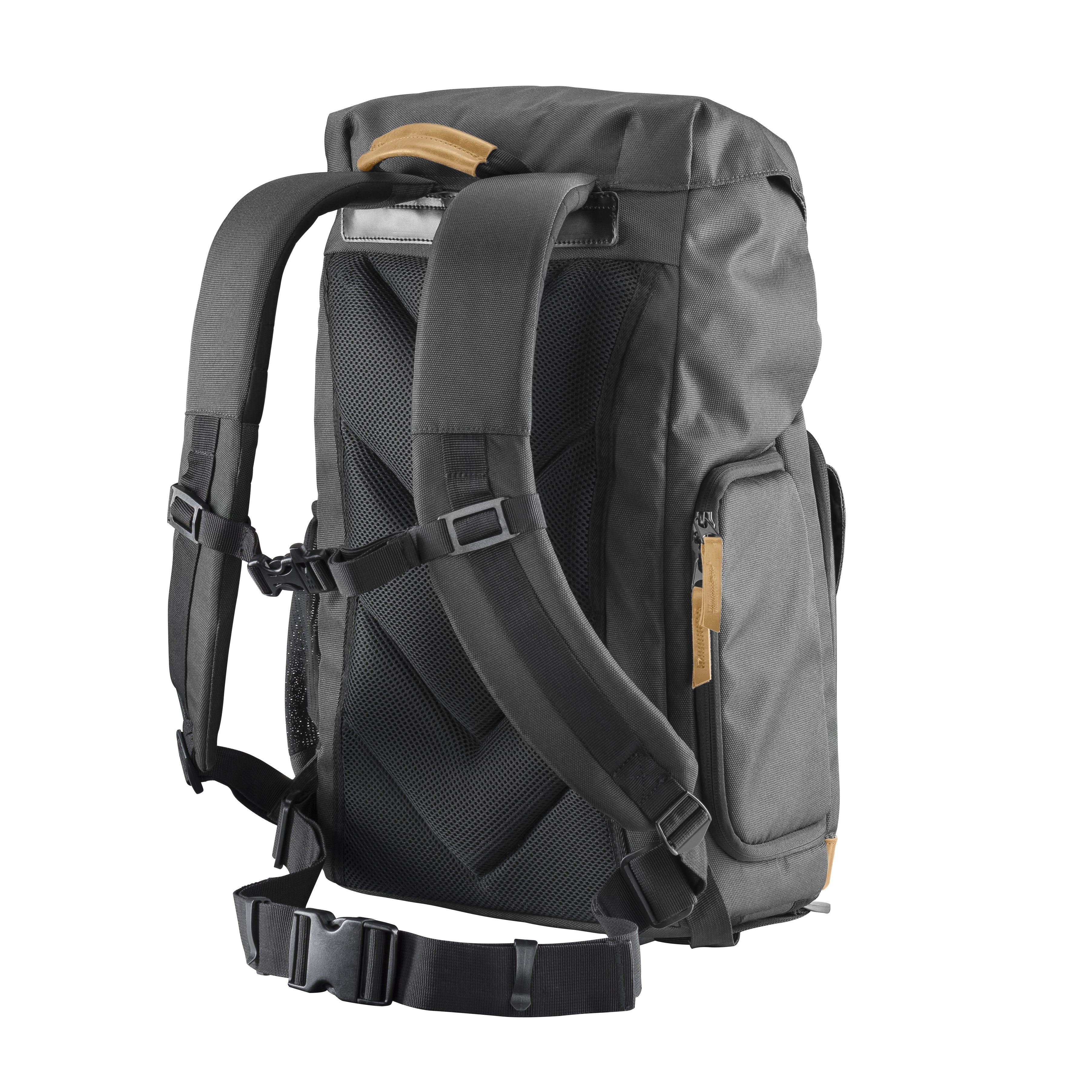 Mantona 21343 Funda Tipo Mochila Negro, Verde