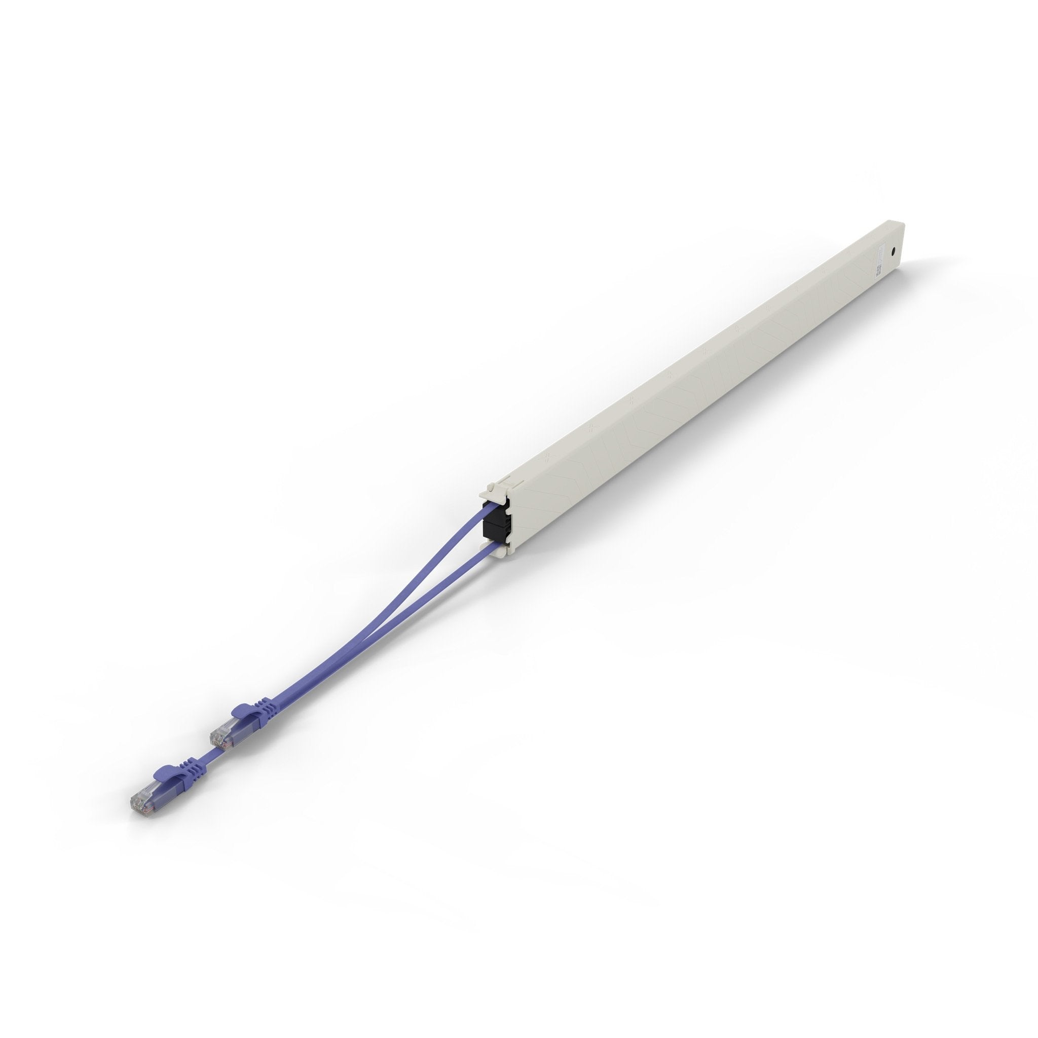 Patchbox.One Kassette Cat 6a 46he Utp 2,5m Lila