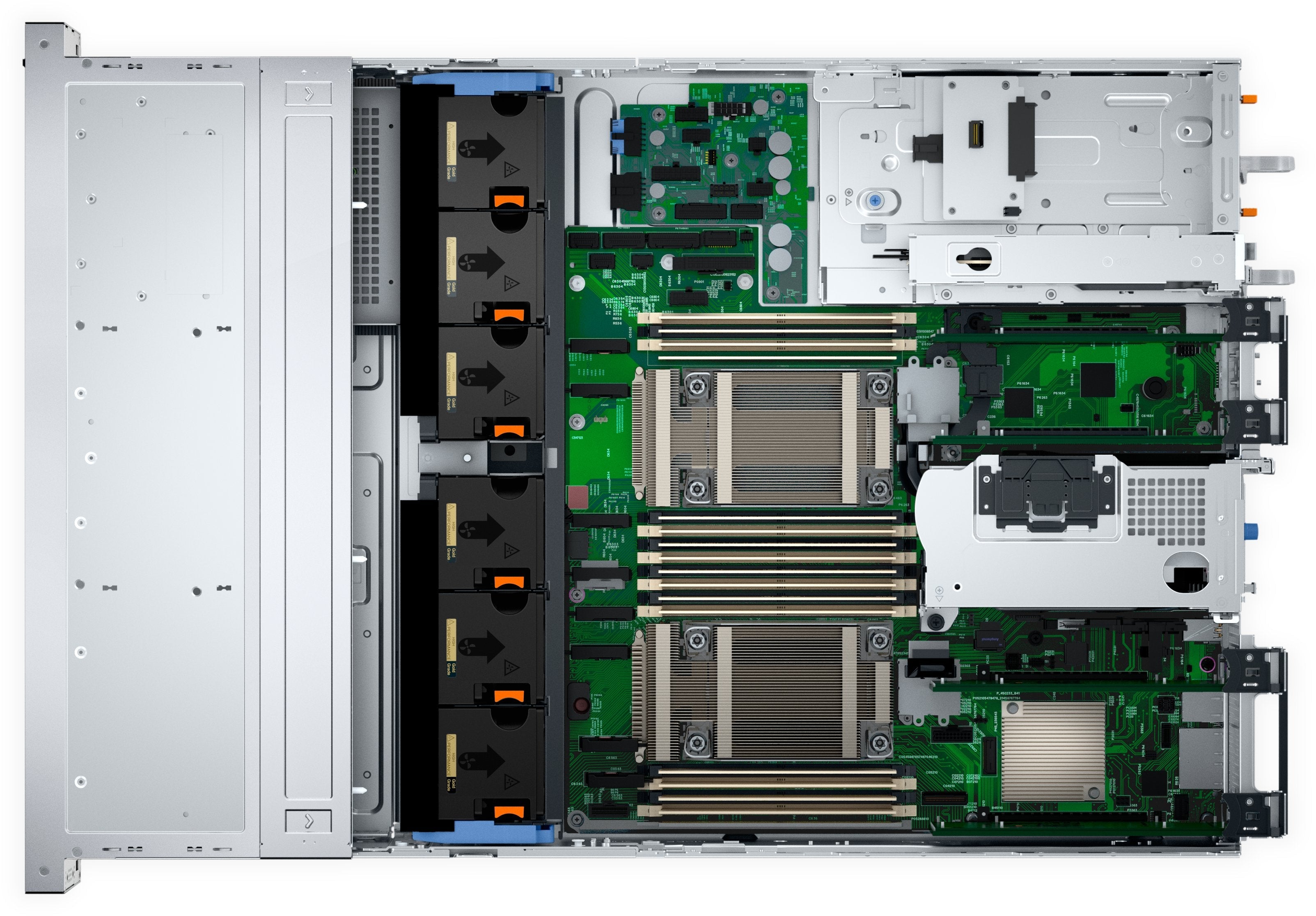 Servidor Dell Poweredge R760xs Xeon Silver 4514y 2x 32gb 2x Ssd 480gb
