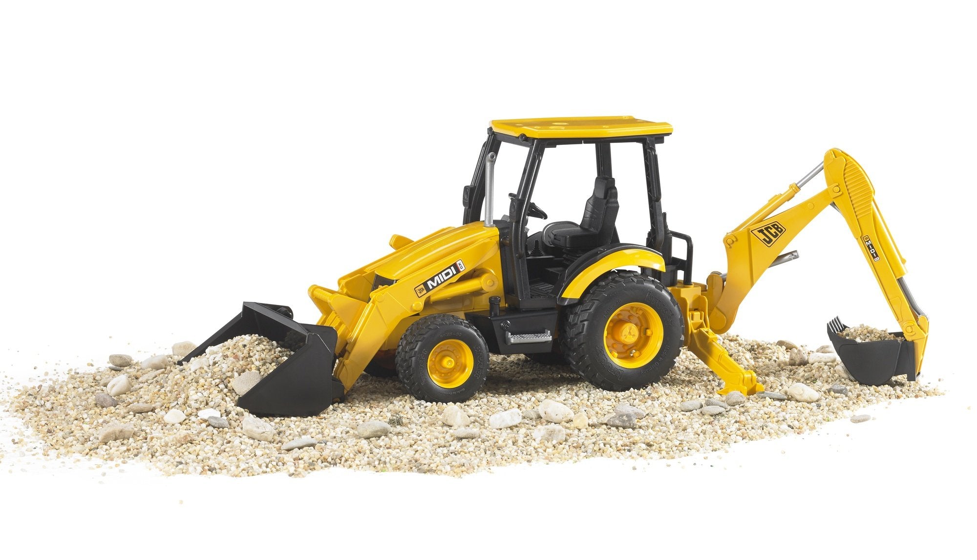 Retroexcavadora Jcb Midi Cx De Bruder, Modelo De Vehículo   4001702024277