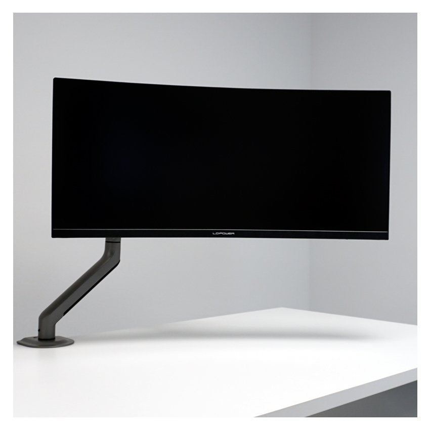 Lc-Power Lc-Eq-A32b Soporte Para Monitor 81,3 Cm (32") Negro Escritorio