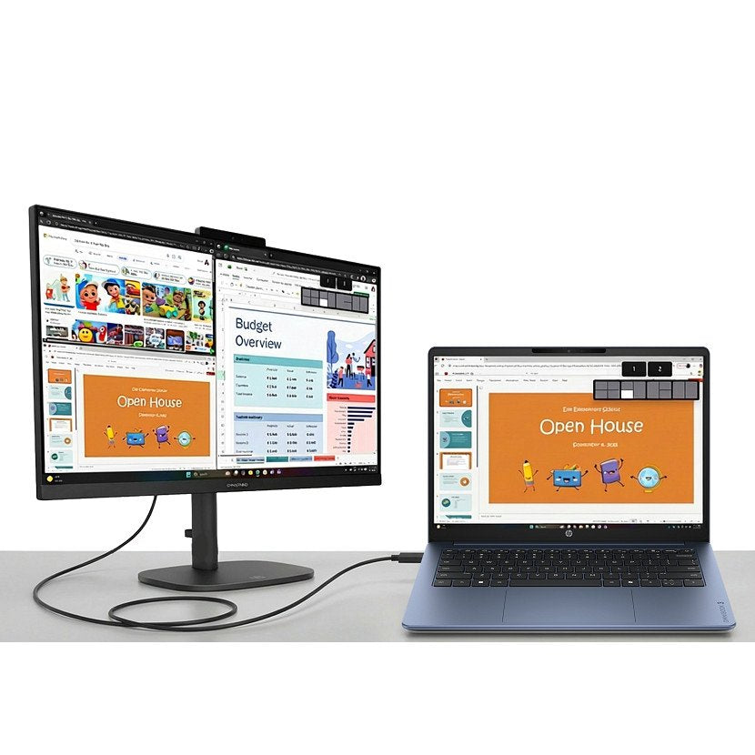 Portátil Hp Omnibook 3 14 Hu0005nsx 14" 2k Intel Core 5 120u 8 Gb Ram 512 Gb Ssd Sin Sistema Operativo Sin Cargador