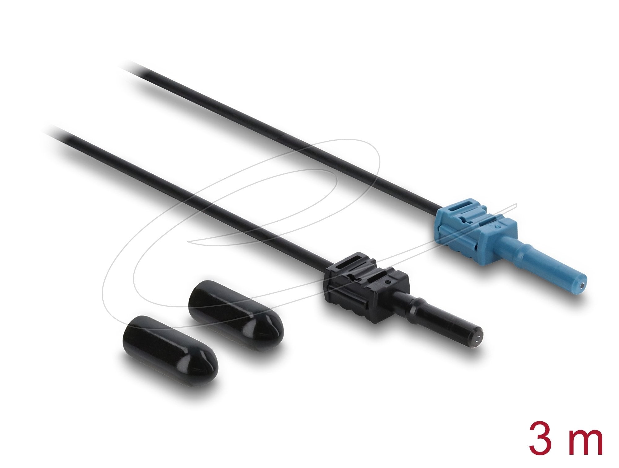Delock Lwl Pof Kunstst. Cable Hfbr 4531-4533z Simpl St>St 3m