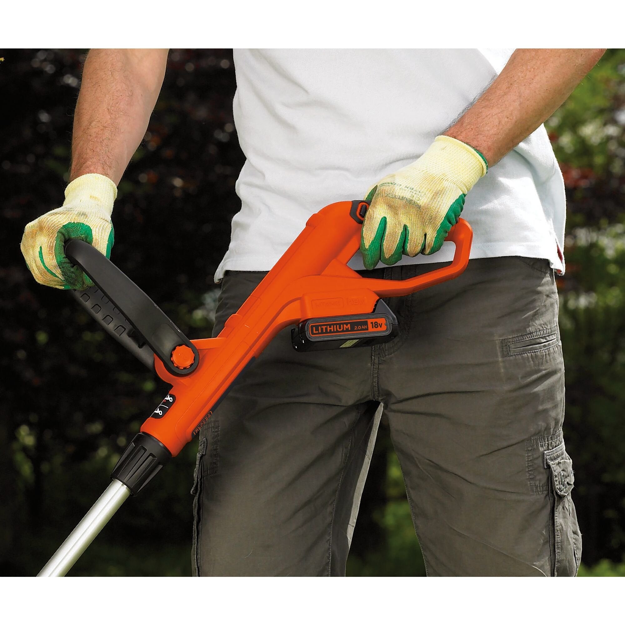 Black+Decker Desbrozadora Inalámbrico Glc1823l20, 18 Voltios Glc1823l20-Qw
