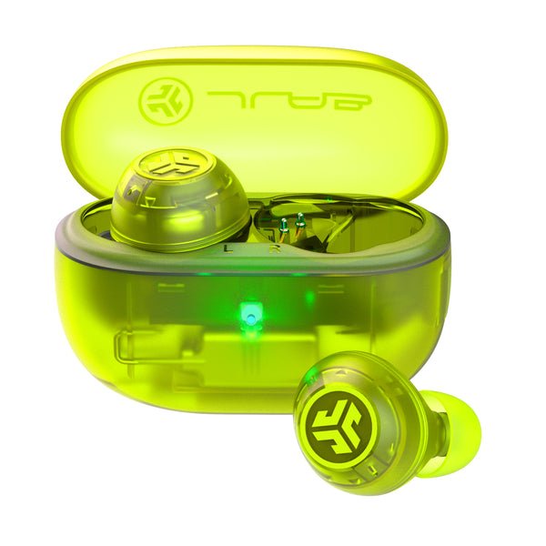 Auriculares Jlab Go Pop Anc True Wireless Stereo (Tws)  Bluetooth Verde Azulado, Transparente