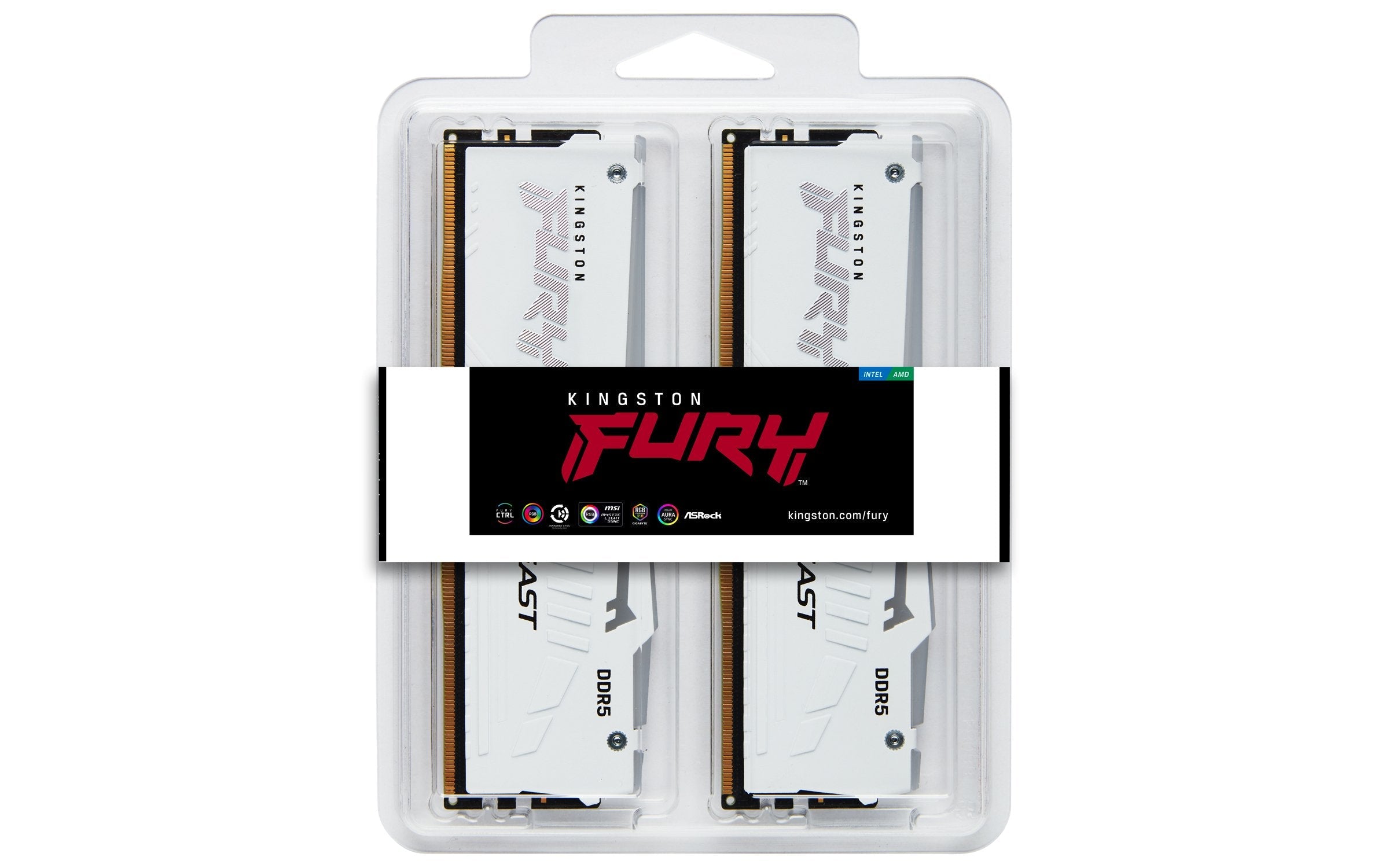 EAN 0740617335071 - Kingston Technology FURY Beast RGB módulo de memoria 4 x 32 GB 5600 MT/s imagen 5