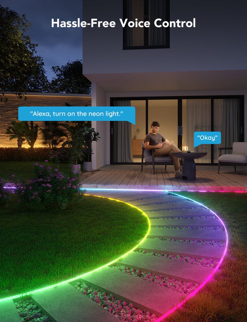 Govee Rgbic Outdoor Neon Strip Lights - 10m*
