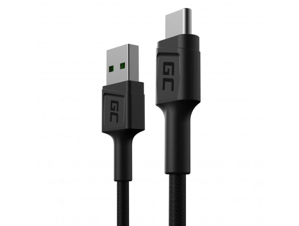 Green Cell Kabgc25 Cable Usb 0,3 M Usb A Usb C Negro