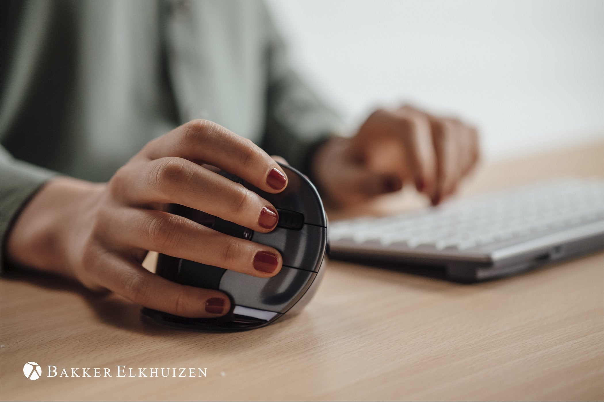 Bakkerelkhuizen Evoluent D Ratón Rf Inalámbrico 3200 Dpi Mano Derecha