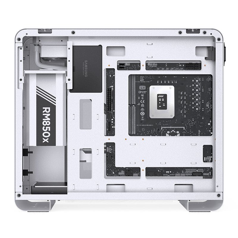 Jonsbo U4 Mini Micro-Atx-Gehäuse, Temperojo Glass - Blanco