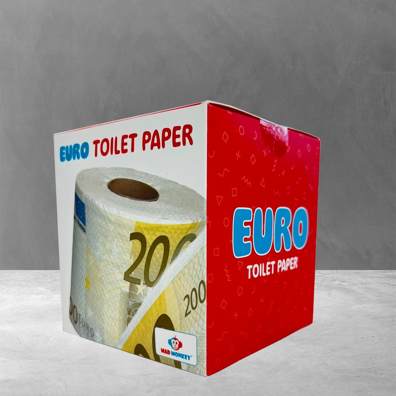 Papel Higiénico Mad Monkey "200euro" Blanco