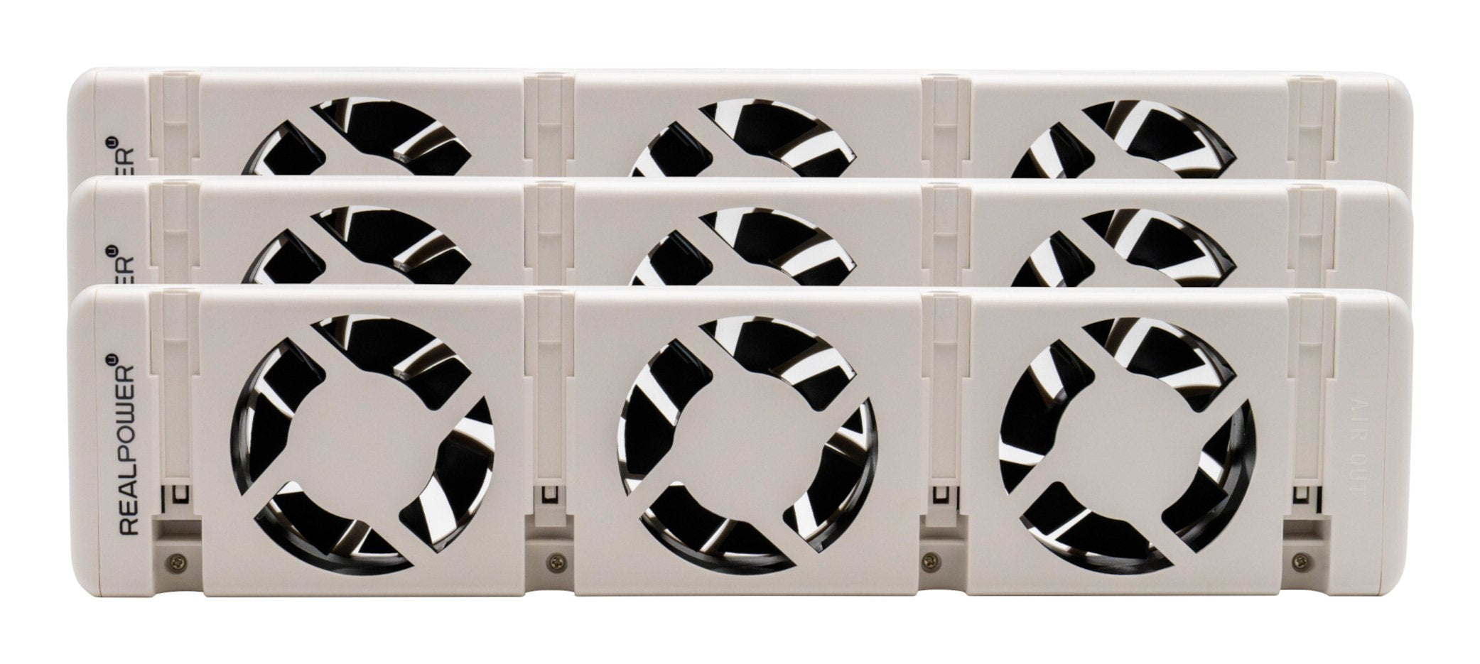 Ventilador Pc Realpower Hl-3 Interior Blanco