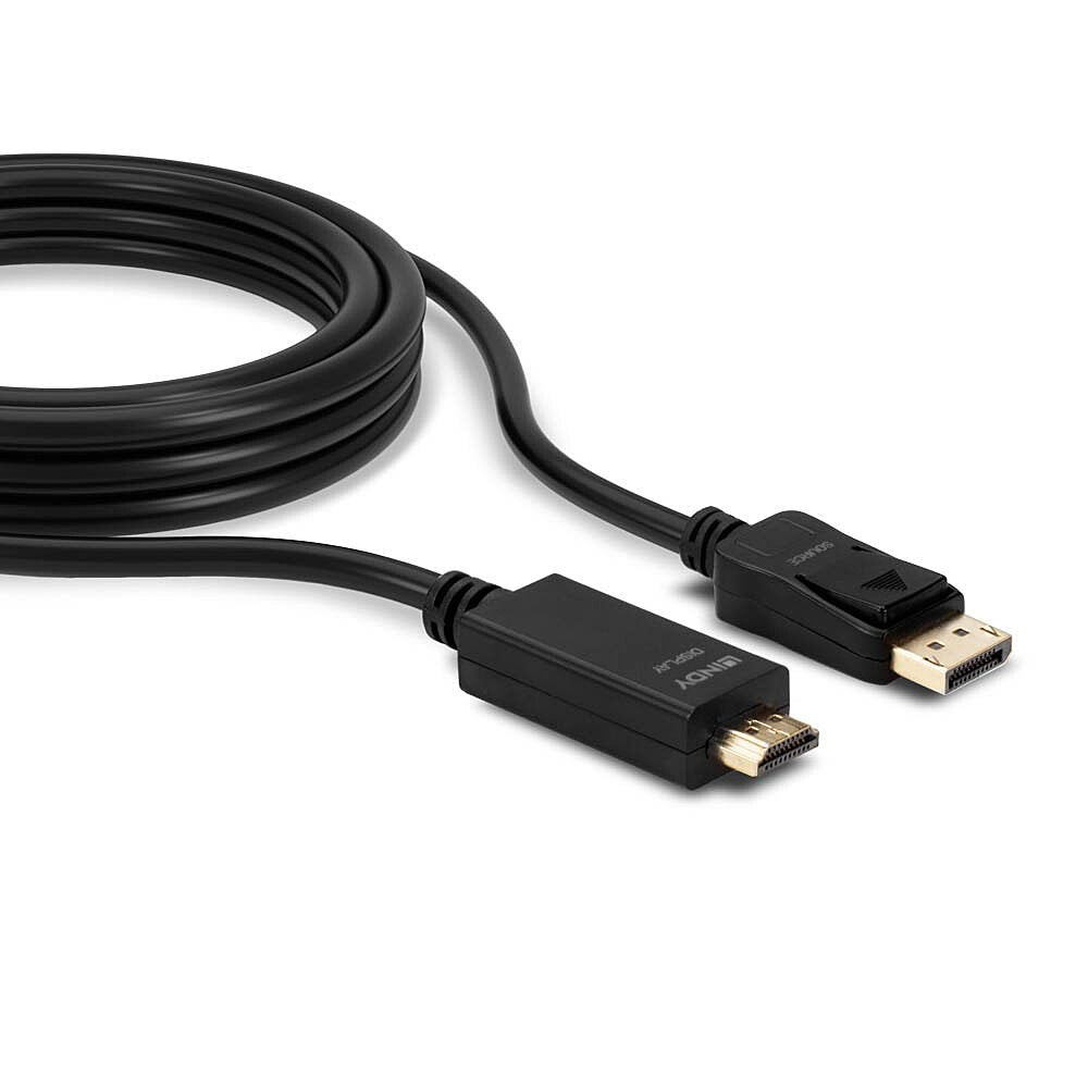 Lindy 36921 Cable  1 M Displayport Hdmi Tipo A [Estándar] Negro