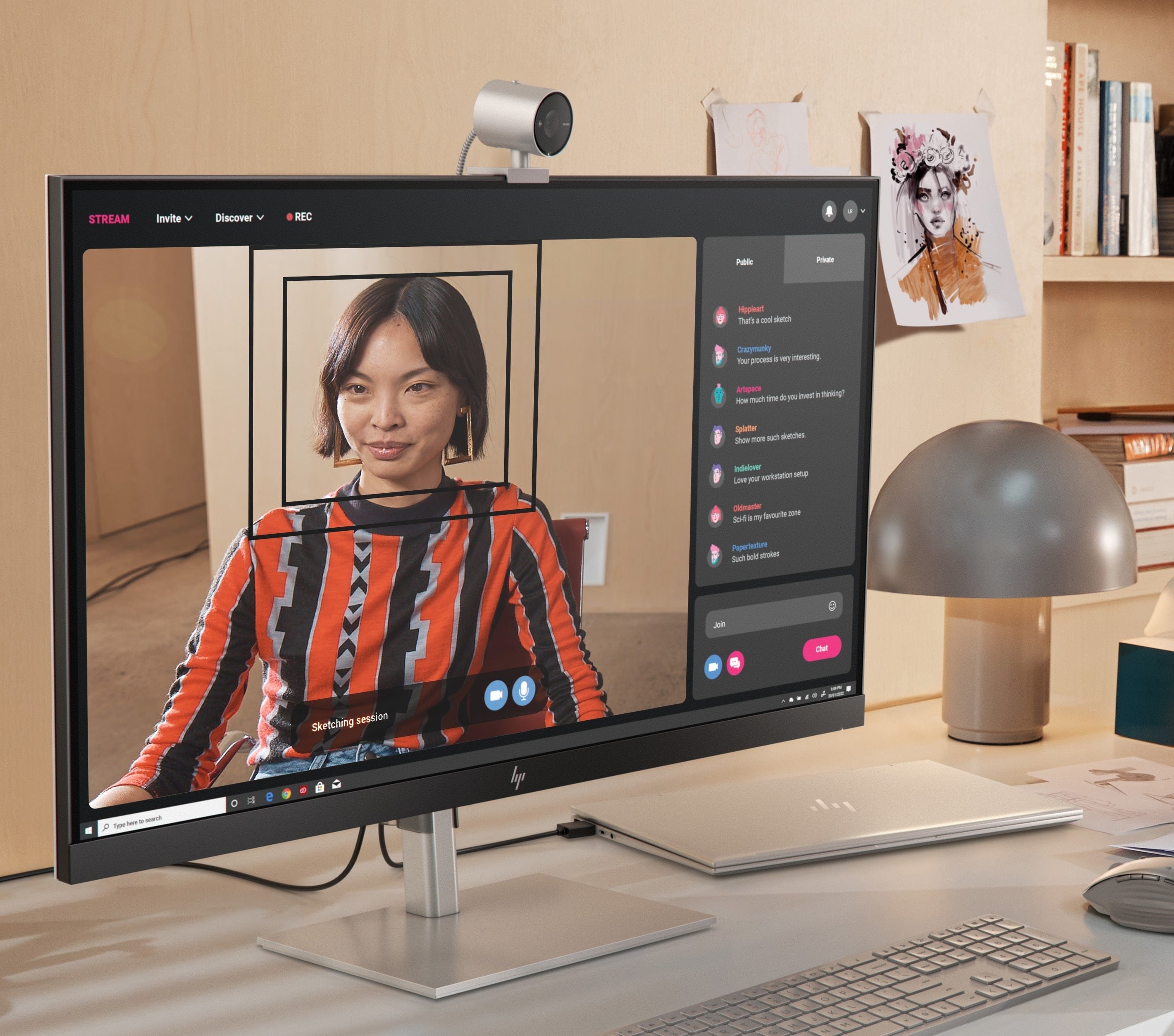 Webcam Hp 950 4k 3840 X 2160 4k Uhd
