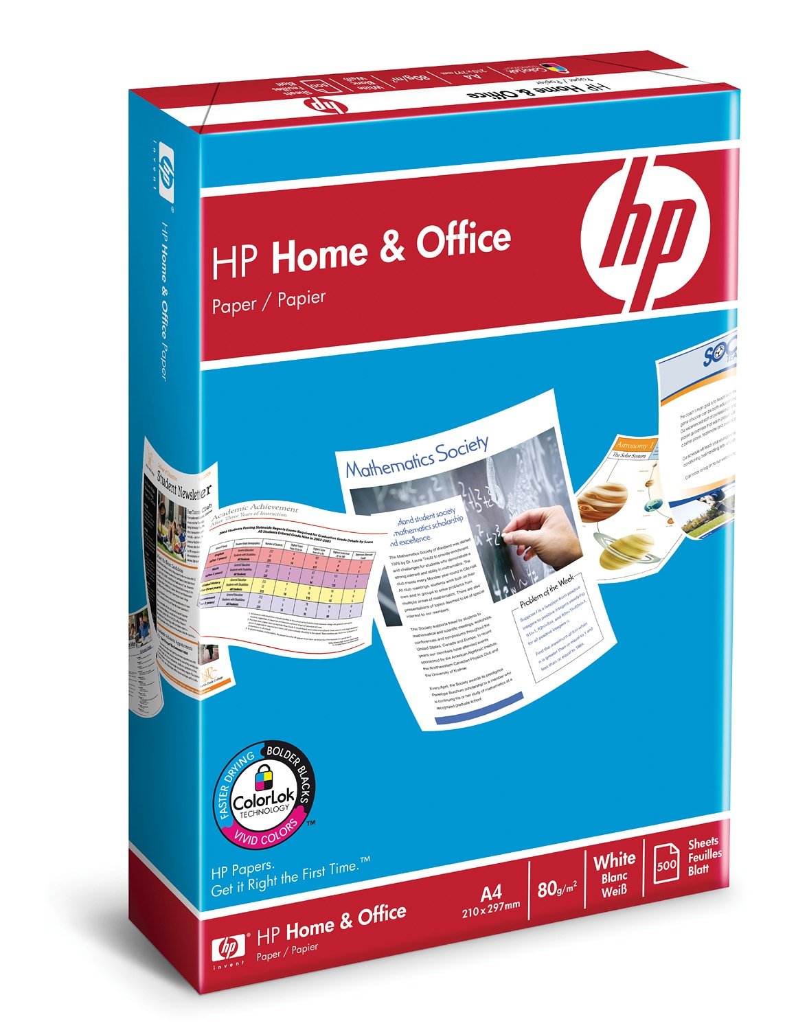 EAN 3140000000000 - HP Home and Office Paper-500 sht/A4/210 x 297 mm papel para impresora de inyección de tinta A4 (210× imagen 2