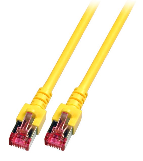 EAN 4049759095505 - EFB Elektronik RJ45 Patchkabel S/FTP, Cat.6, LSZH, 0.15m, gelb cable de red Amarillo 0,15 m Cat6 S/FTP (S imagen 1