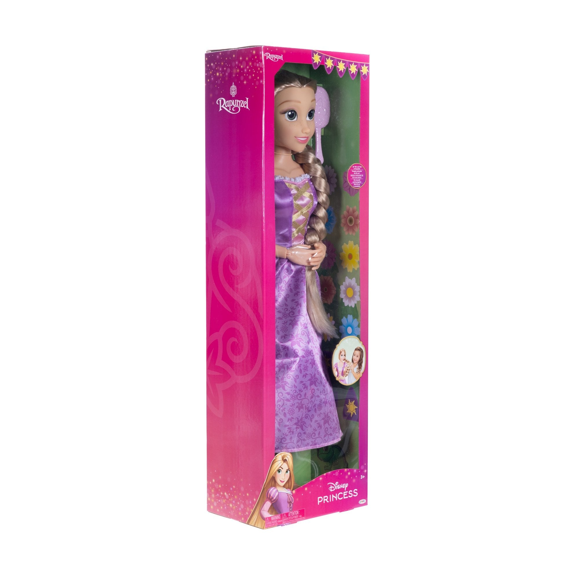 Muñeca Rapunzel Disney 80cm