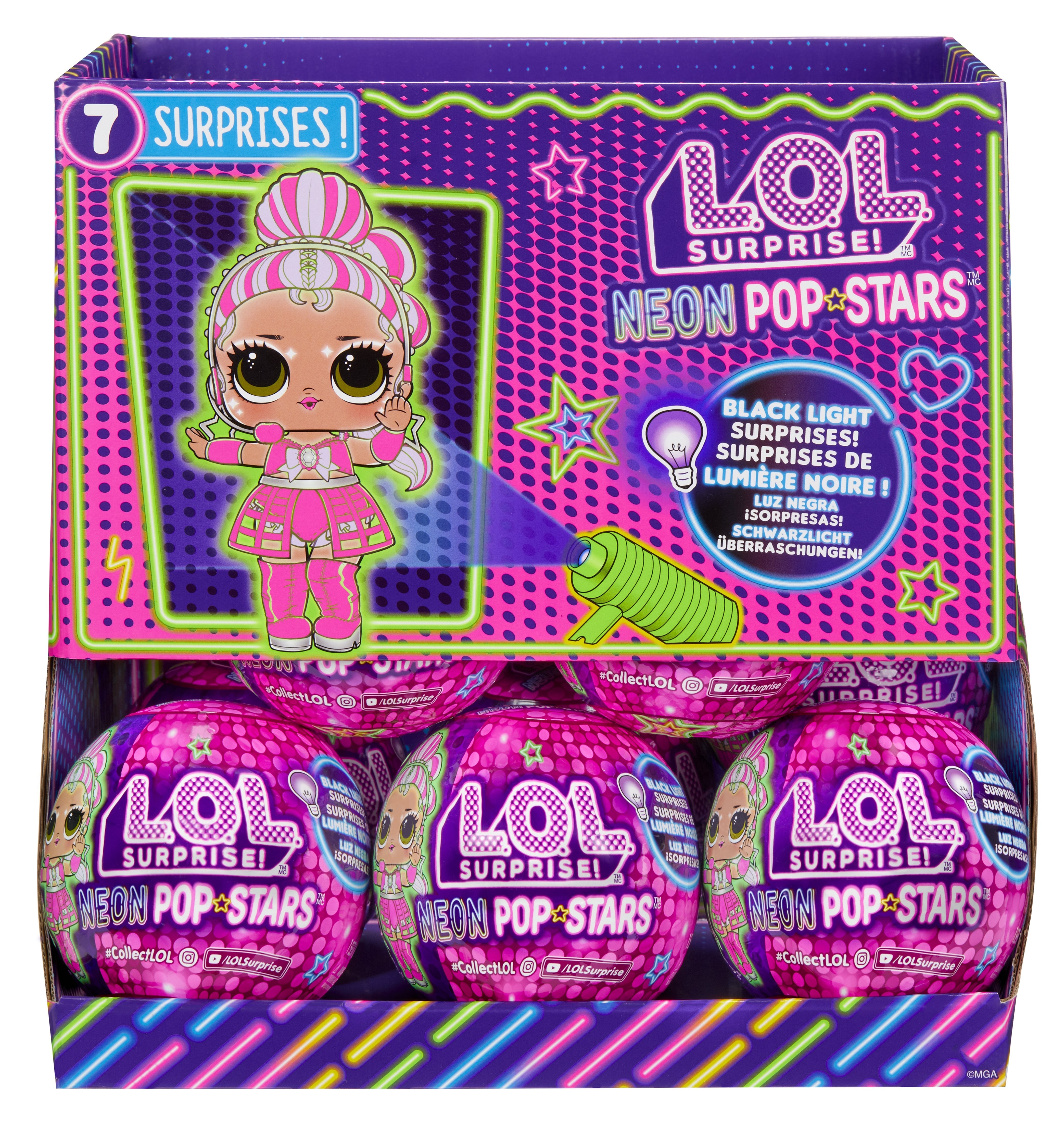 EAN 0035051120674 - L.O.L. Surprise! Neon Pop Stars Tots imagen 8