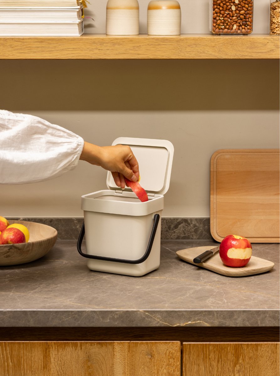 Brabantia Sort & Go Abfallbehäl. Soft Beige 3 L
