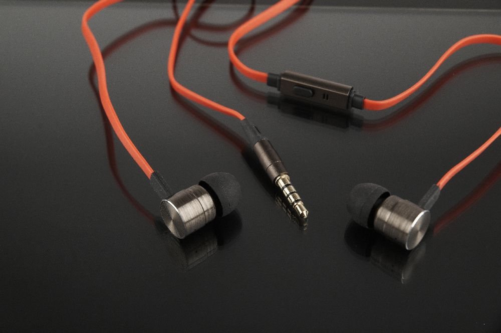 Gembird Mhs-Ep-Lhr Auricular Y Casco Auriculares Dentro De Oído Negro, Naranja