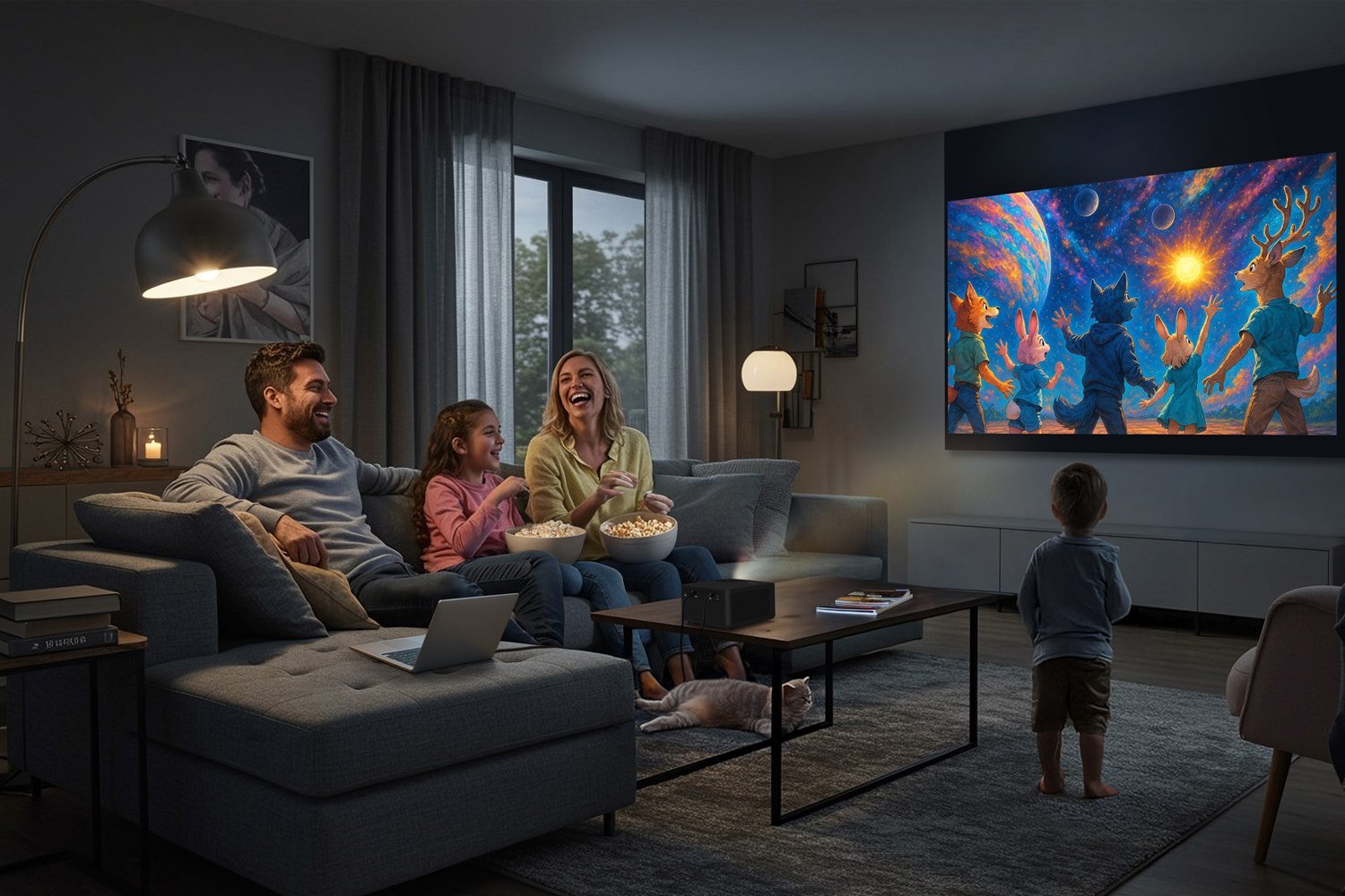 Optoma Photon Life Pk32 (Negro, Ultrahd/4k, 1100 Lumen, Stereolautsprecher, Usb-C) E3pb021e111