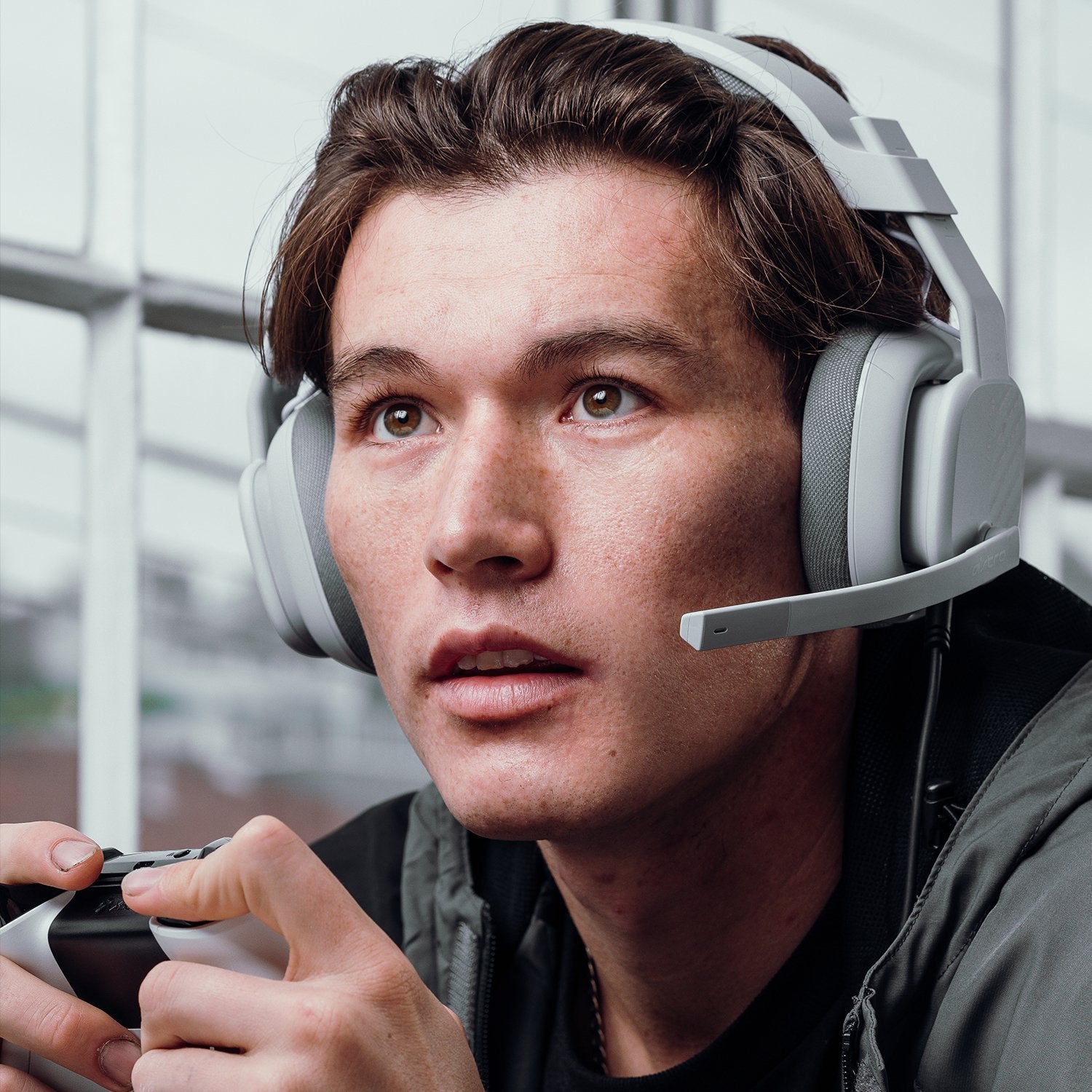 Auriculares  Astro Gaming A10 Juego Gris